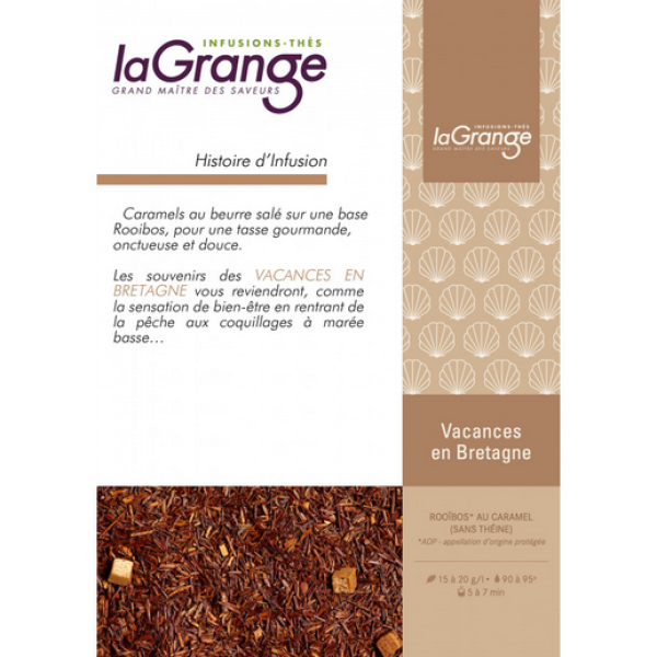 Rooibos mit Karamell - Urlaub in der Bretagne 100 gr